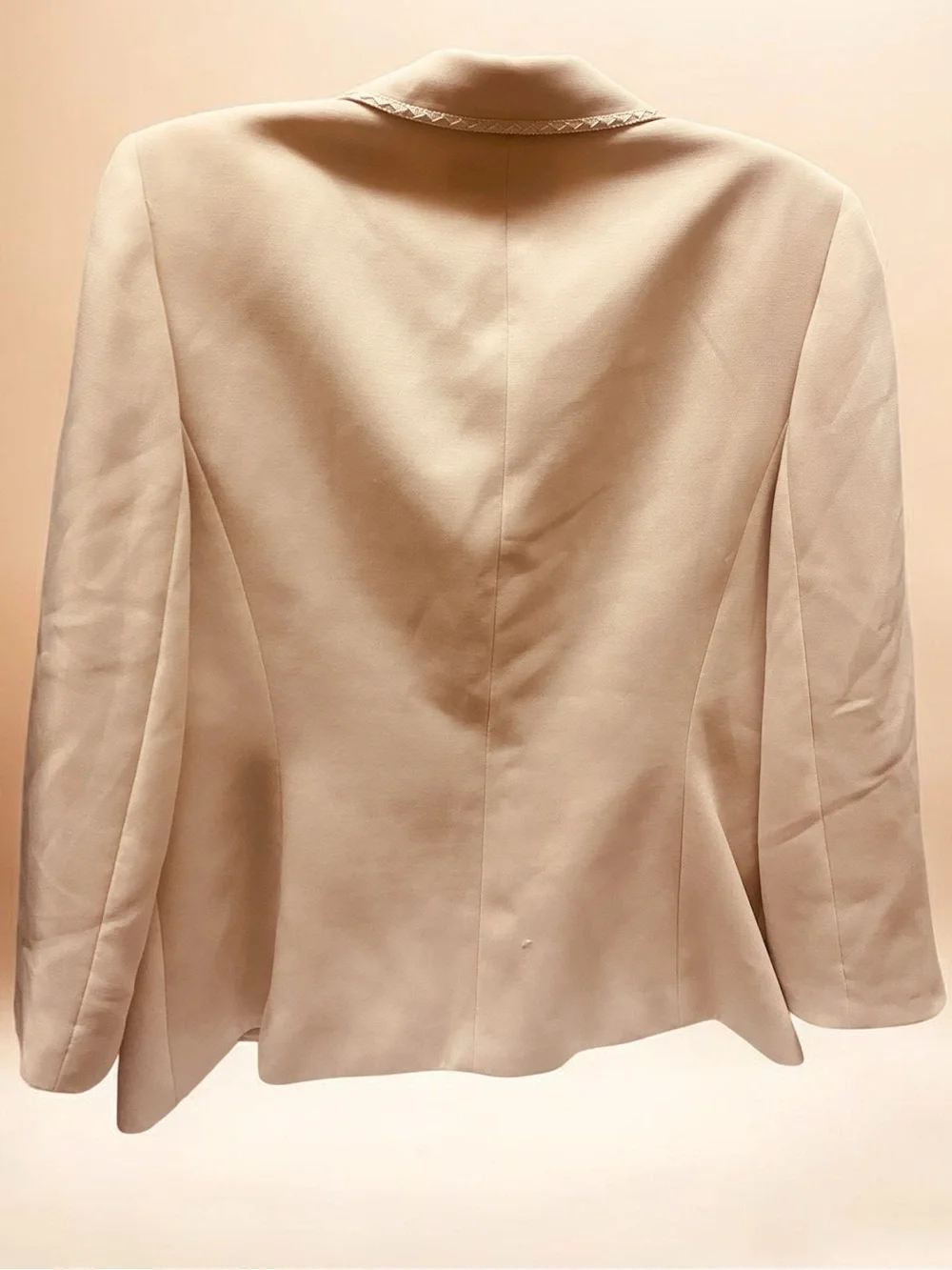 TAHARI Classic Women's Cream Blazer Jacket 12 - Picture 2 of 6